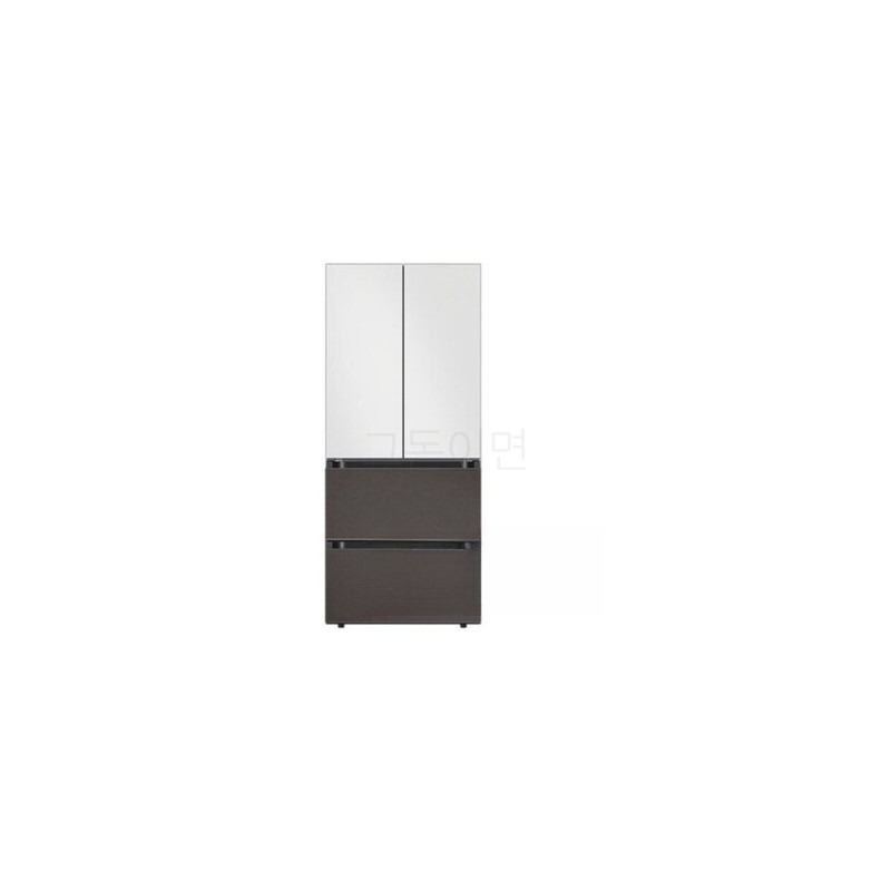 삼성전자 비스포크 김치플러스 키친핏 코타 RQ42C94E2AP (화이트+차콜)